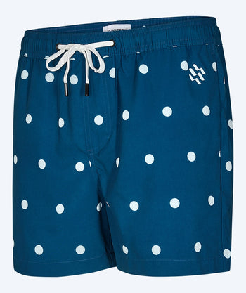 Watery uimashortsit miehille - Clifford Eco - Tummansininen/valkoinen