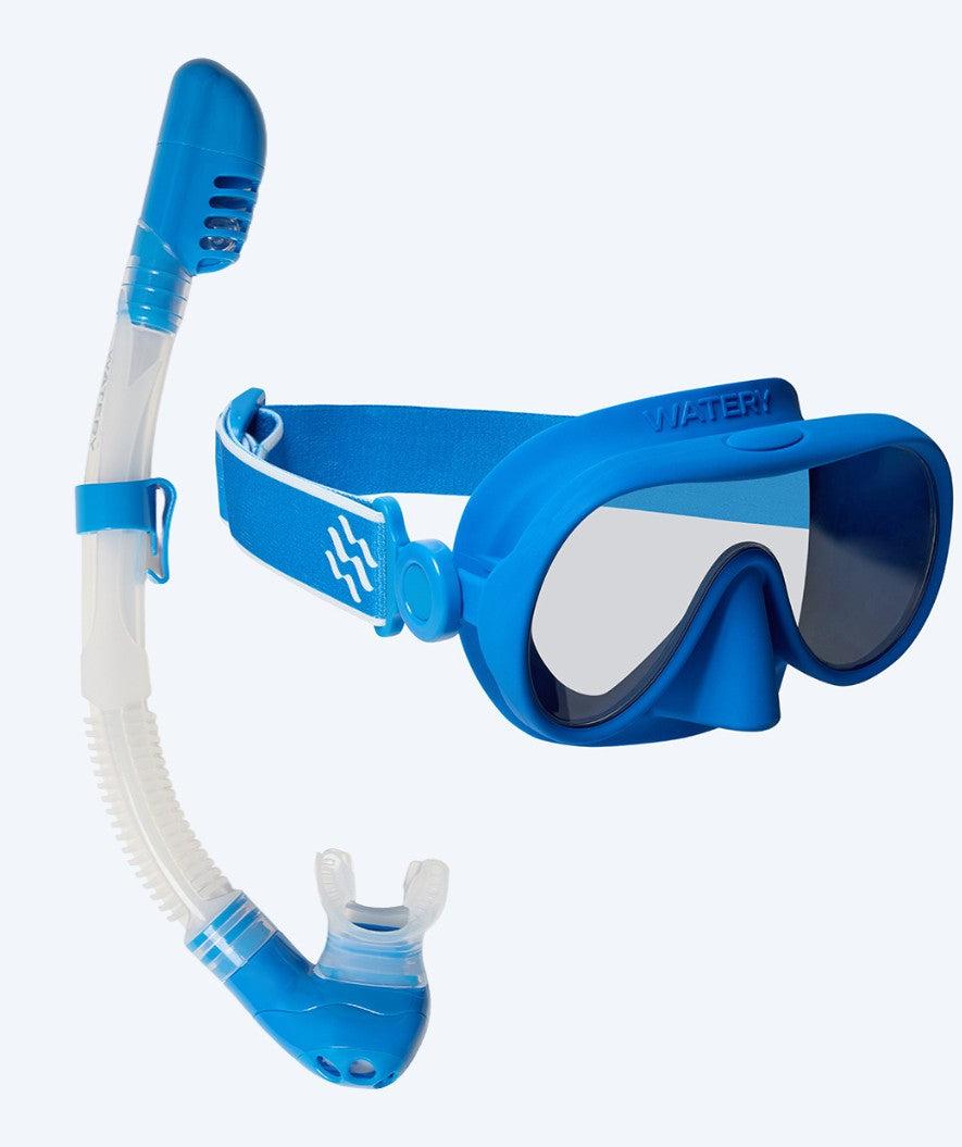 Watery Combo snorkkelisetti lapsille (4-10) - Alton - Sininen