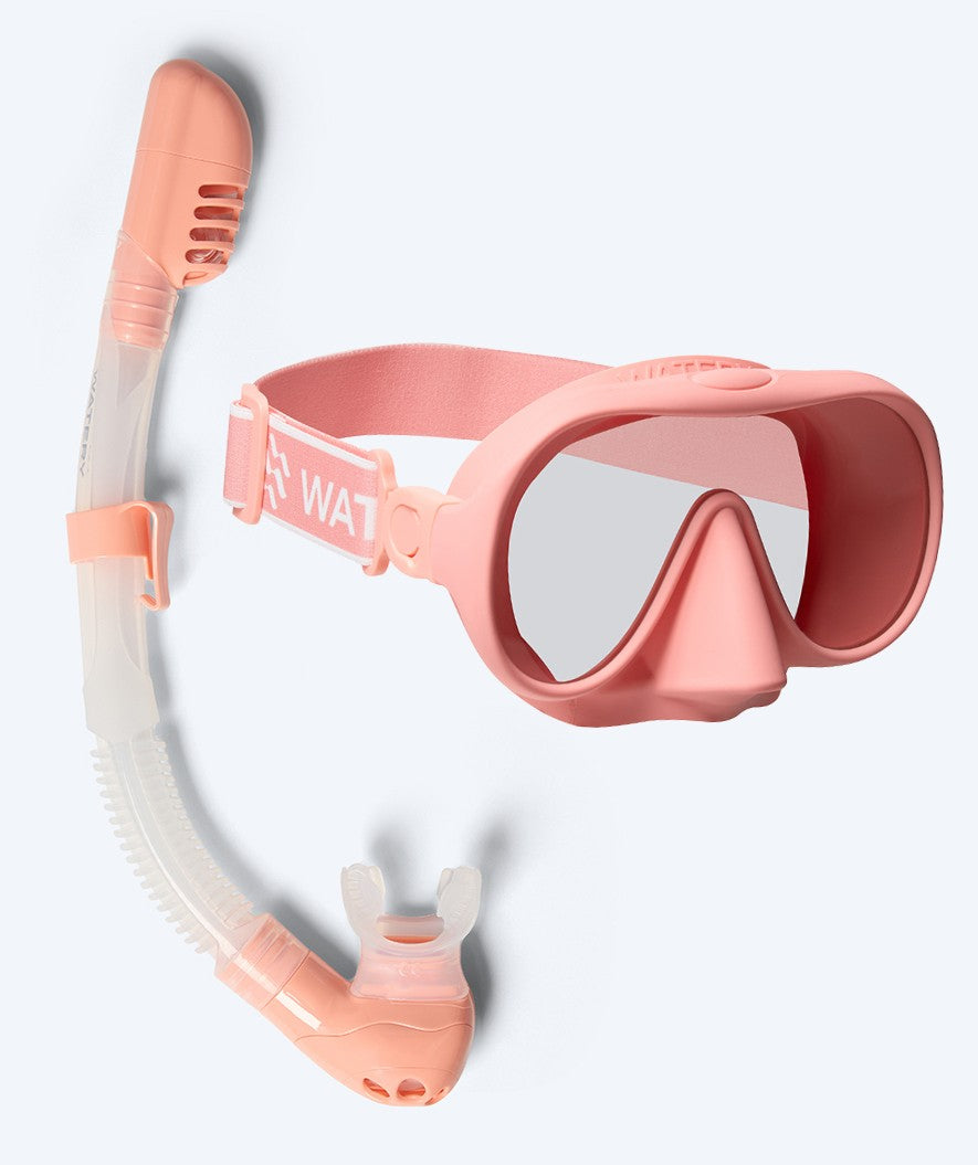 Watery Combo snorkkelisetti lapsille (4-10) - Alton - Pinkki
