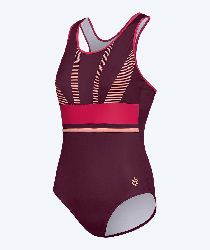 Watery uimapuku naisille - Conway - Violetti/vaaleanpunainen