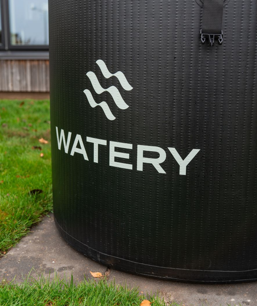 Watery ilmatäytteinen kylmäallas - Deluxe - Musta