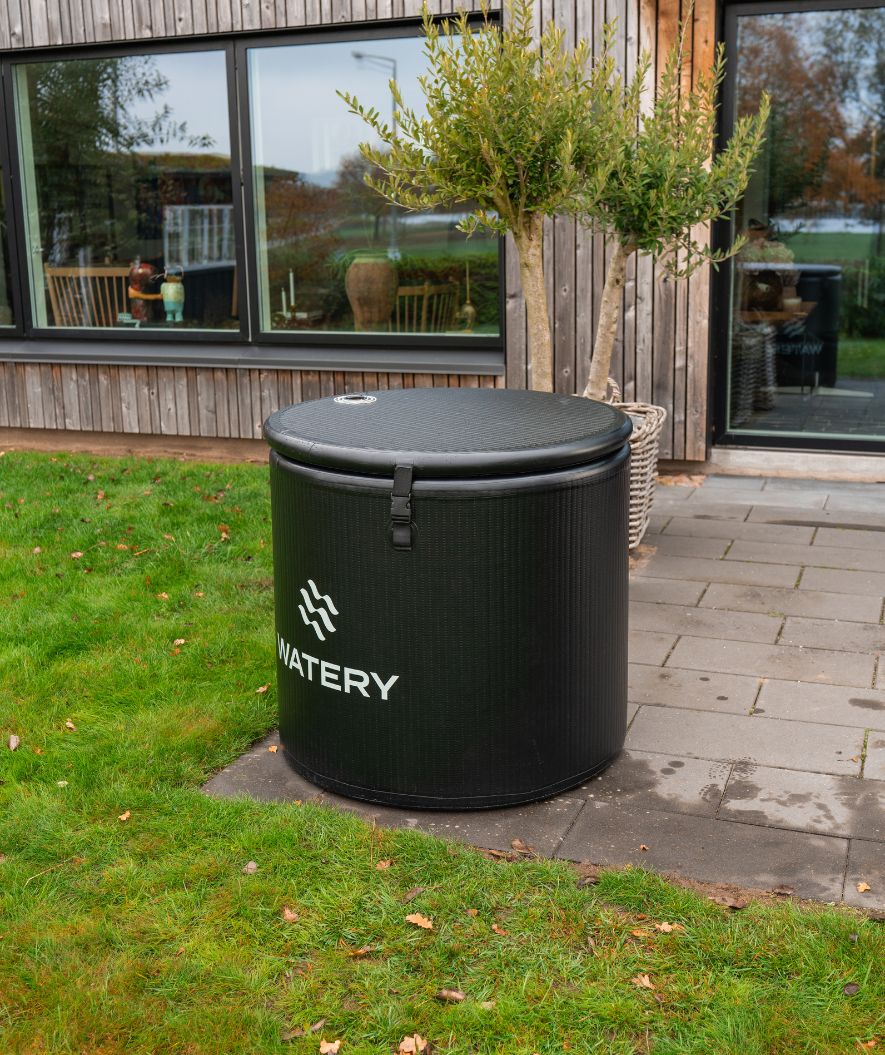 Watery ilmatäytteinen kylmäallas - Deluxe - Musta