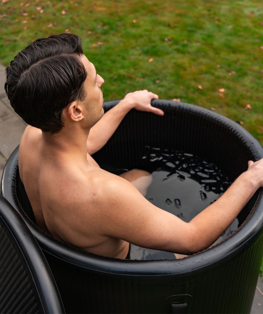 Watery ilmatäytteinen kylmäallas - Deluxe - Musta