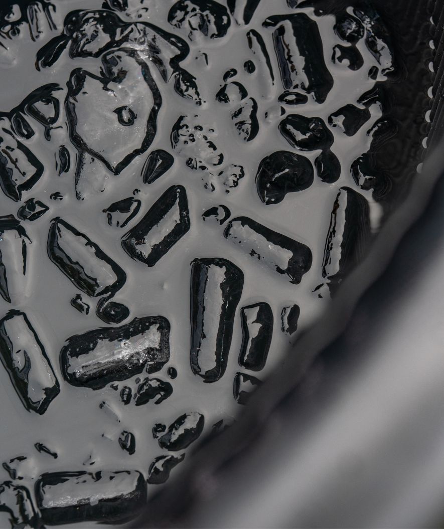 Watery ilmatäytteinen kylmäallas - Deluxe - Musta