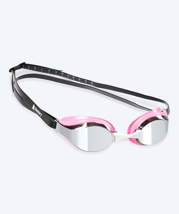 Watery Elite-uimalasit - Poseidon Mirror - Pinkki/hopea