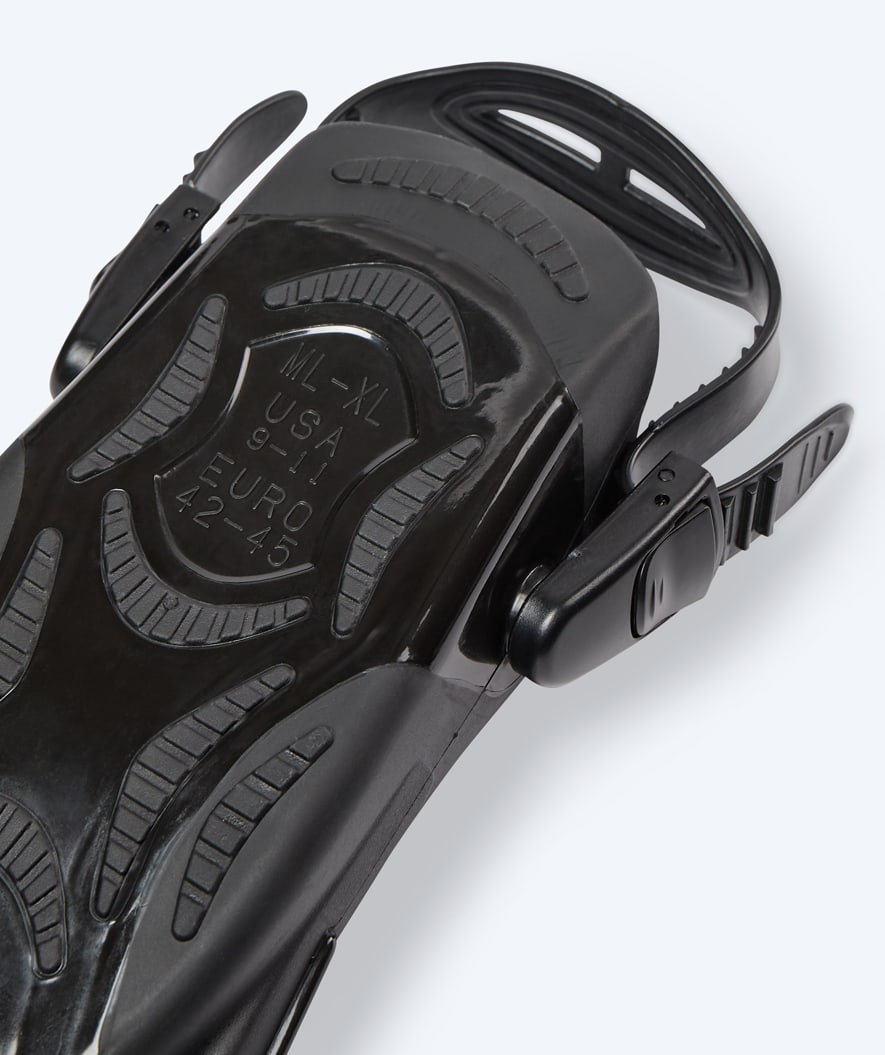 Watery lyhyet uimaräpylät - Fisher - Musta