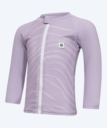 Watery UV-paidat lapsille - Fjord Pitkähihainen Rashguard - Violetti