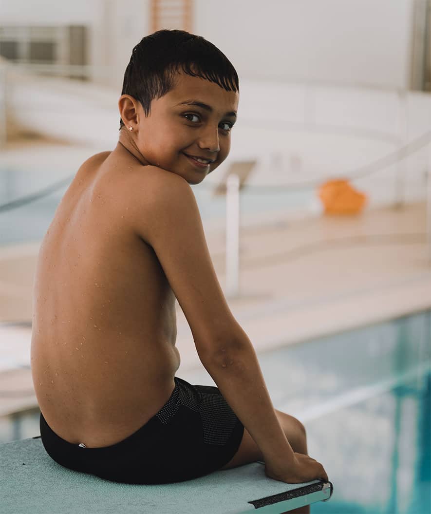 Watery uimabokserit pojille - Flaming Vegas Eco - Green Corner