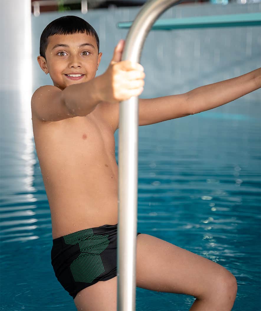 Watery uimabokserit pojille - Flaming Vegas Eco - Green Corner