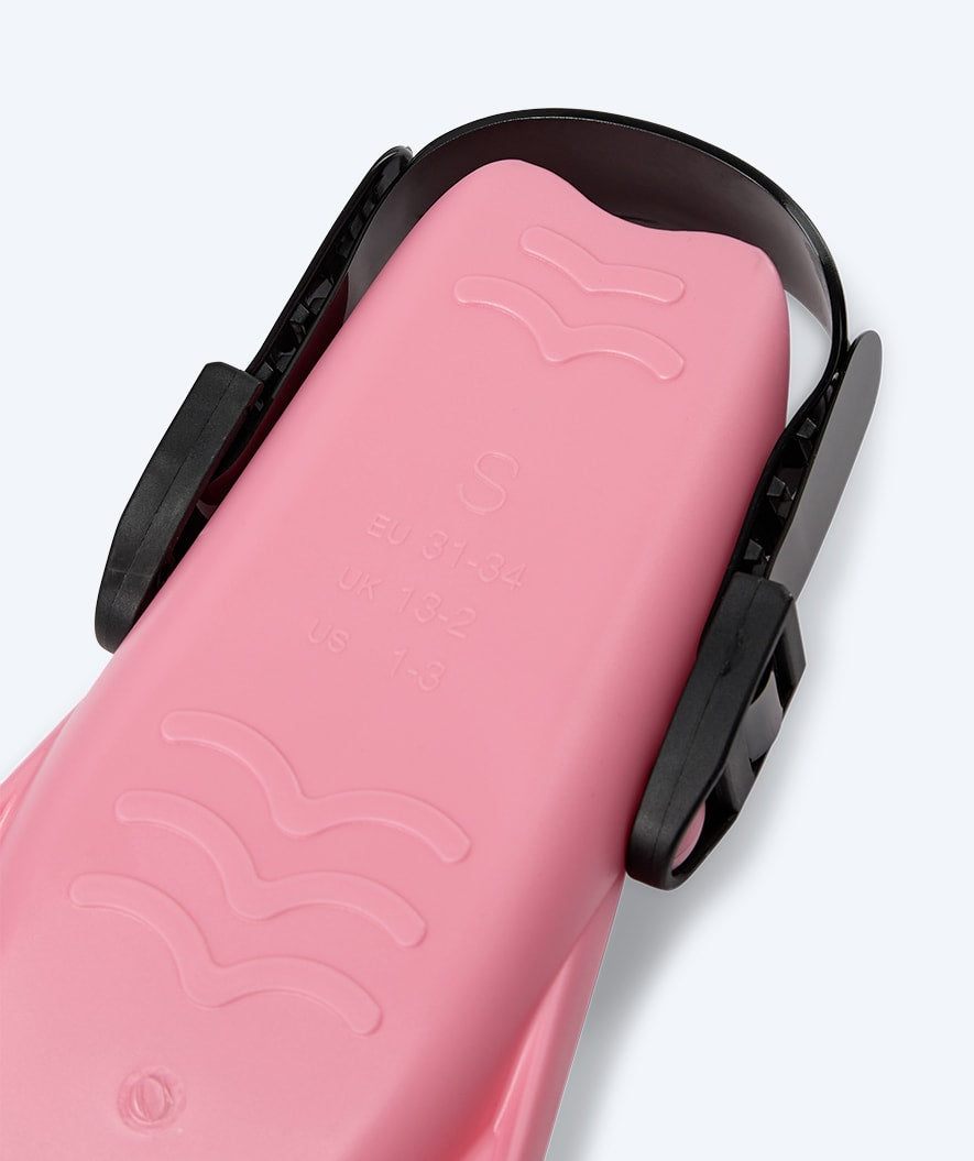 Watery sukellusräpylät lapsille/junioreille (27-38) - Fleetwood - Vaaleanpunainen