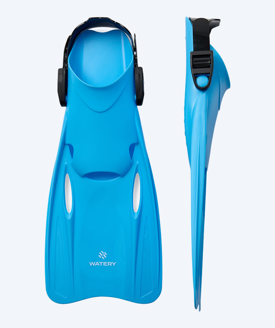 Watery sukellusräpylät lapsille/junioreille (27-38) - Fleetwood - Sininen