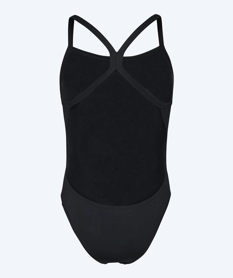 Watery uimapuku tytöille - Freestyler Solid - Musta