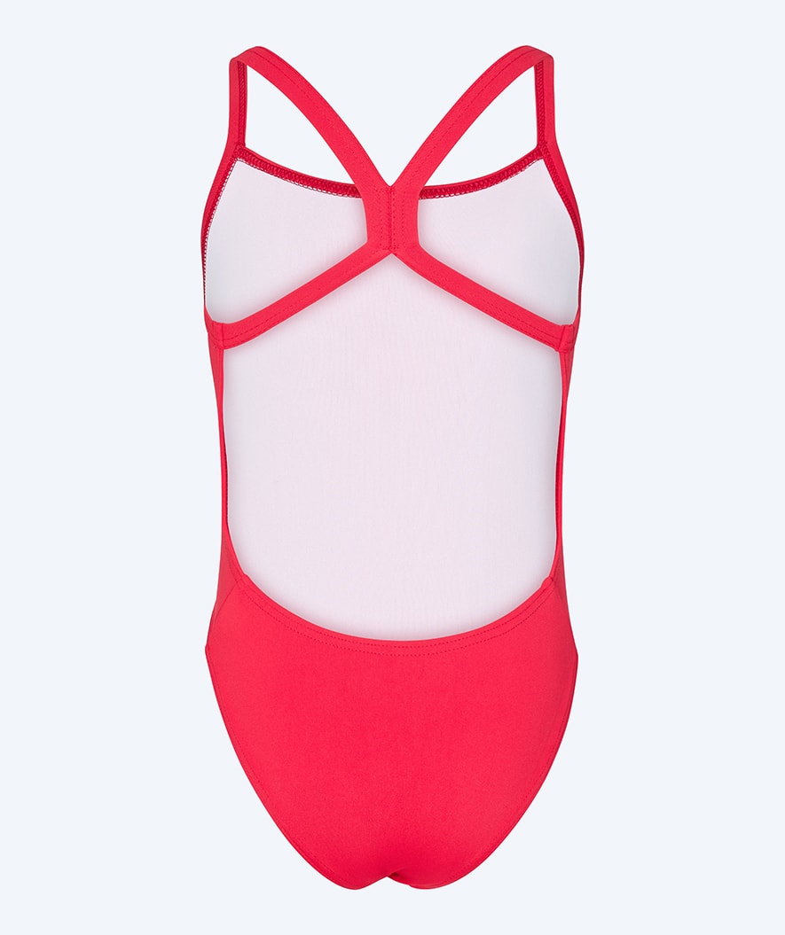 Watery uimapuku tytöille - Freestyler Solid - Cherry Red