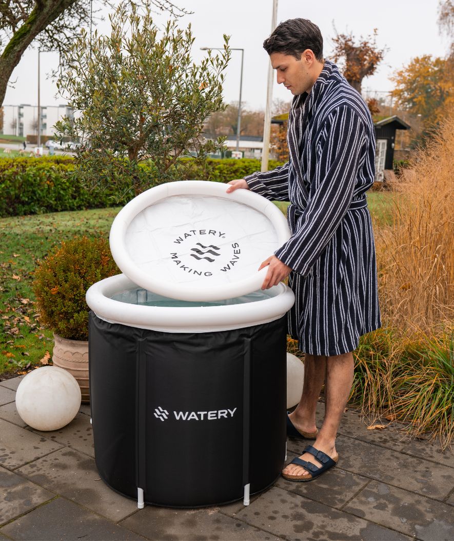 Watery puhallettava kylmäallas - Hero - Musta