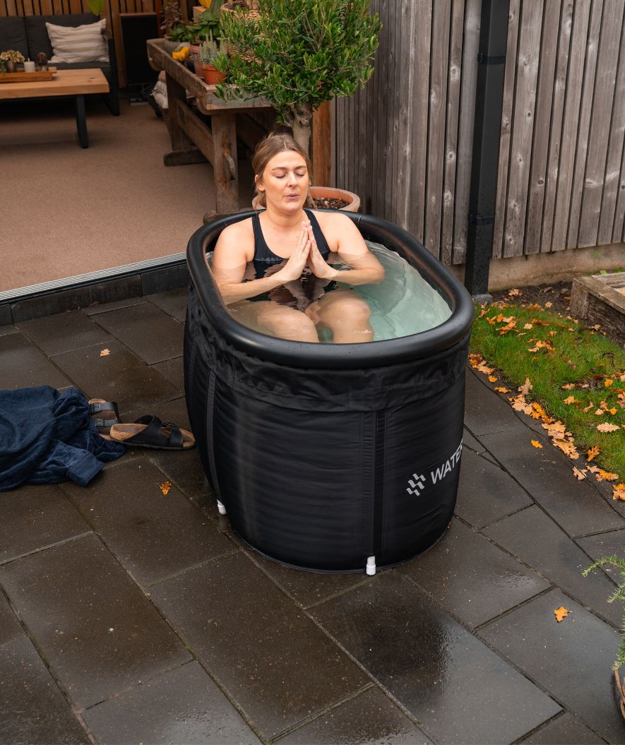 Watery ilmatäytteinen kylmäallas - Hero Max - Musta