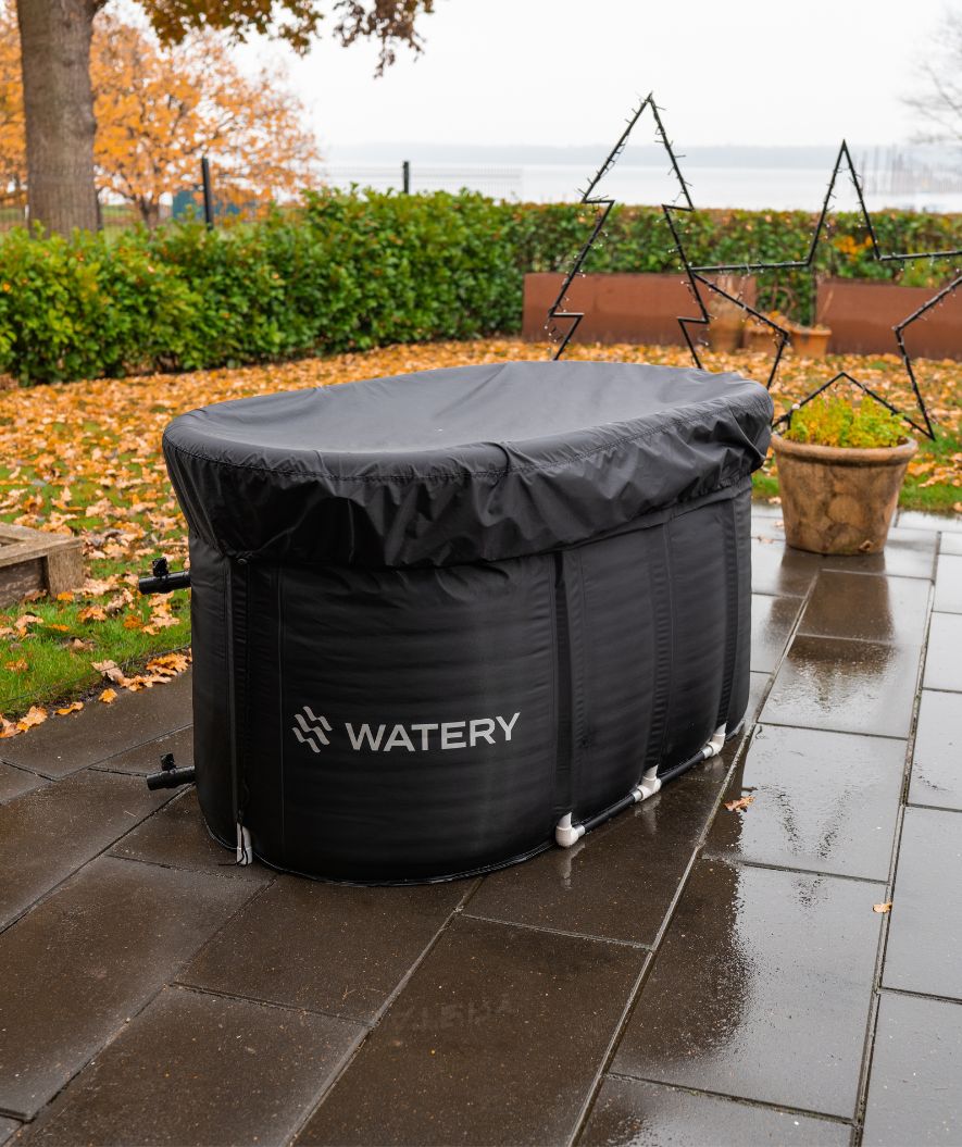 Watery ilmatäytteinen kylmäallas - Hero Max - Musta