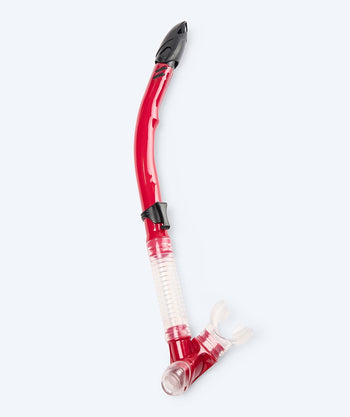 Watery semi-dry snorkkeli aikuisille - Hudson - Punainen