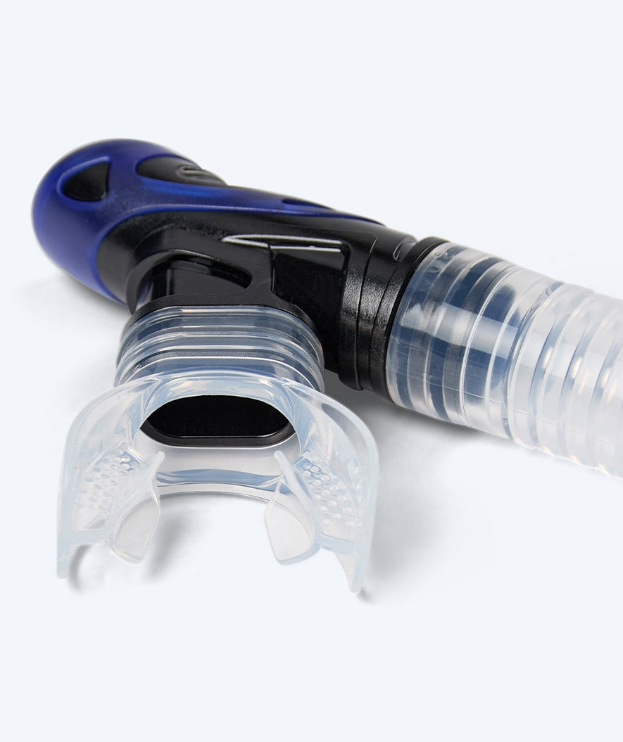 Watery Combo snorkkelisetti aikuisille - Hudson Full-dry - Sininen