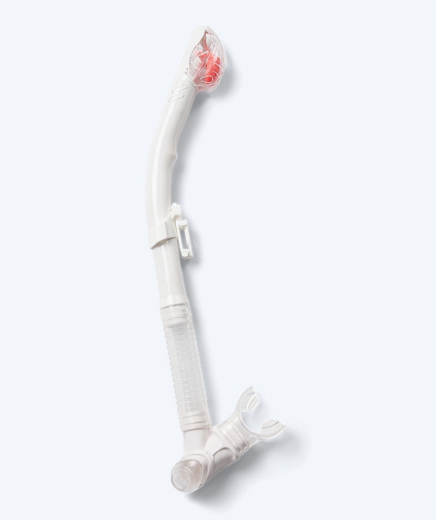 Watery full-dry snorkkeli aikuisille - Hudson - Valkoinen