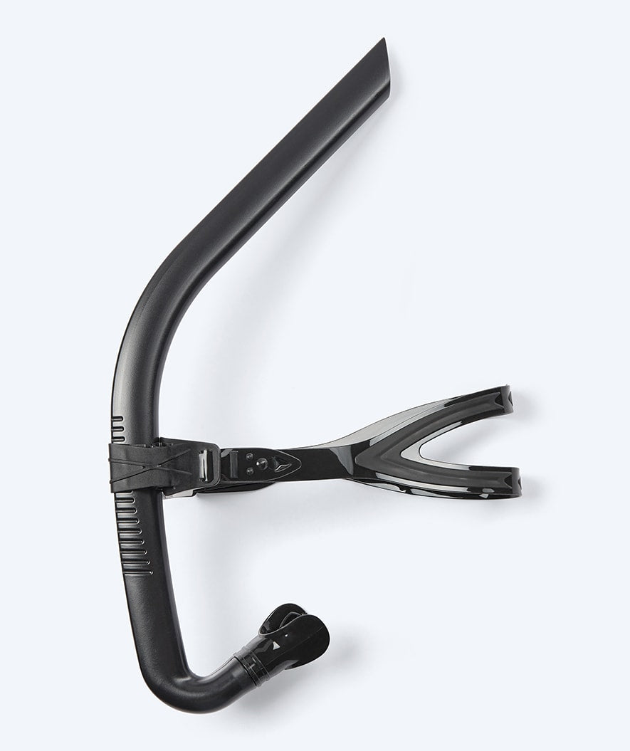 Watery centersnorkkeli aikuisille (yli 15-vuotiaille) - Hydrolite - Musta