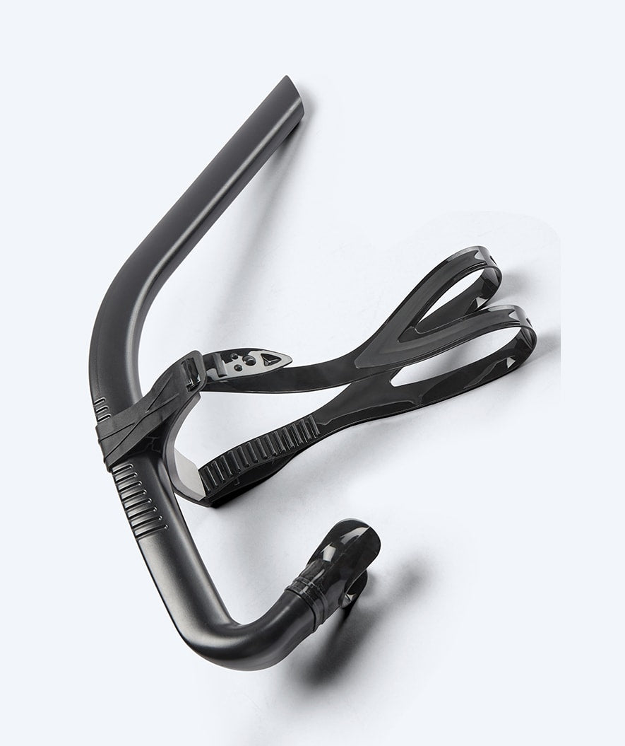 Watery centersnorkkeli aikuisille (yli 15-vuotiaille) - Hydrolite - Musta