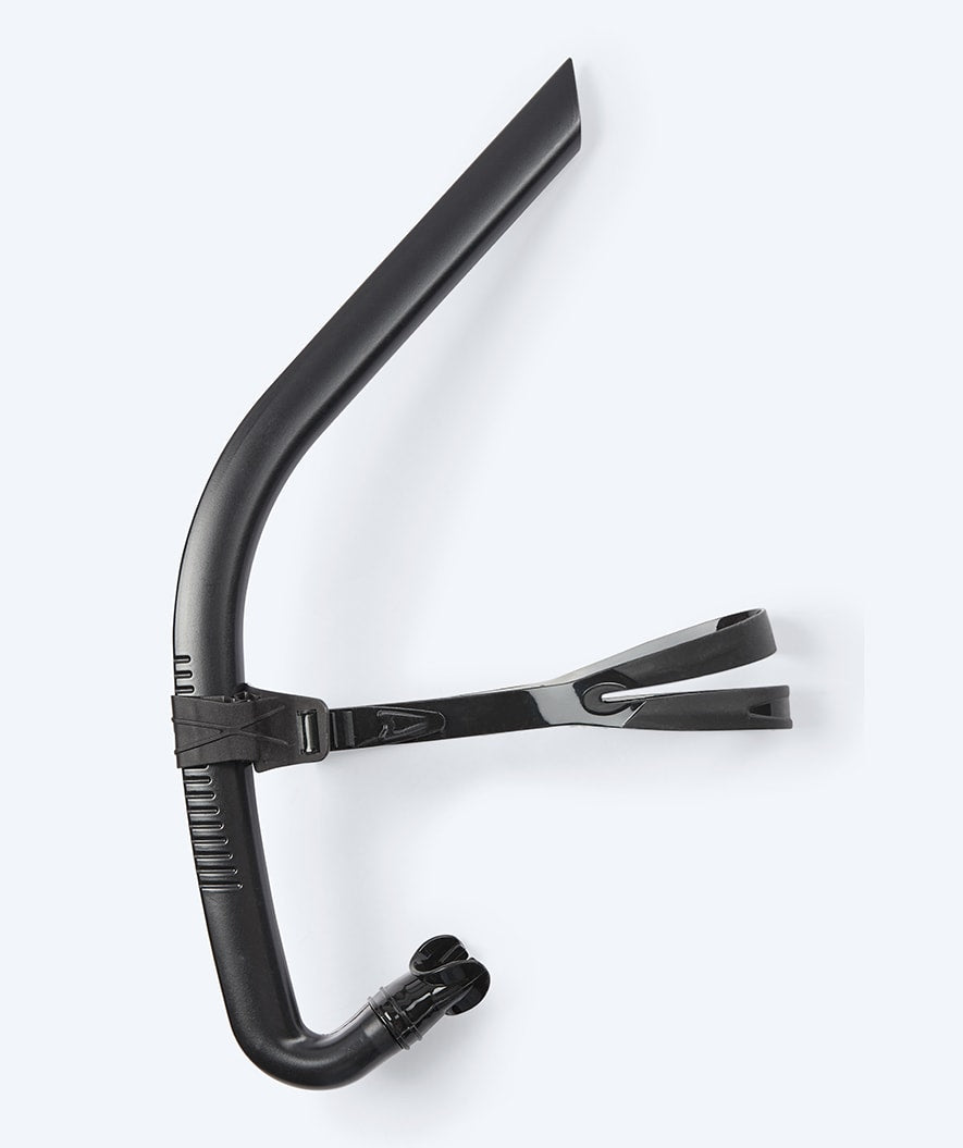 Watery keskisnorkkeli junioreille (10-15) - Hydrolite - Musta