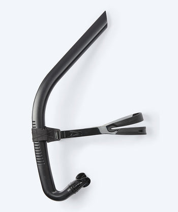 Watery keskisnorkkeli junioreille (10-15) - Hydrolite - Musta