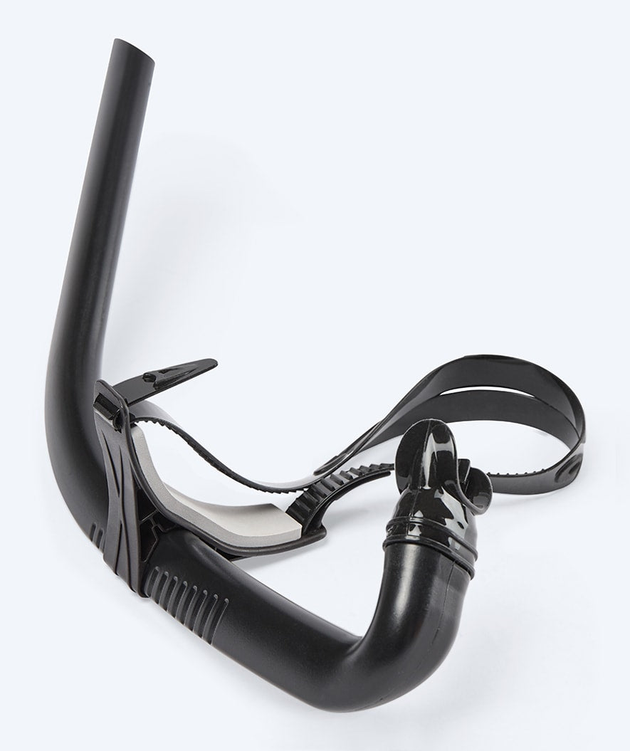 Watery keskisnorkkeli junioreille (10-15) - Hydrolite - Musta