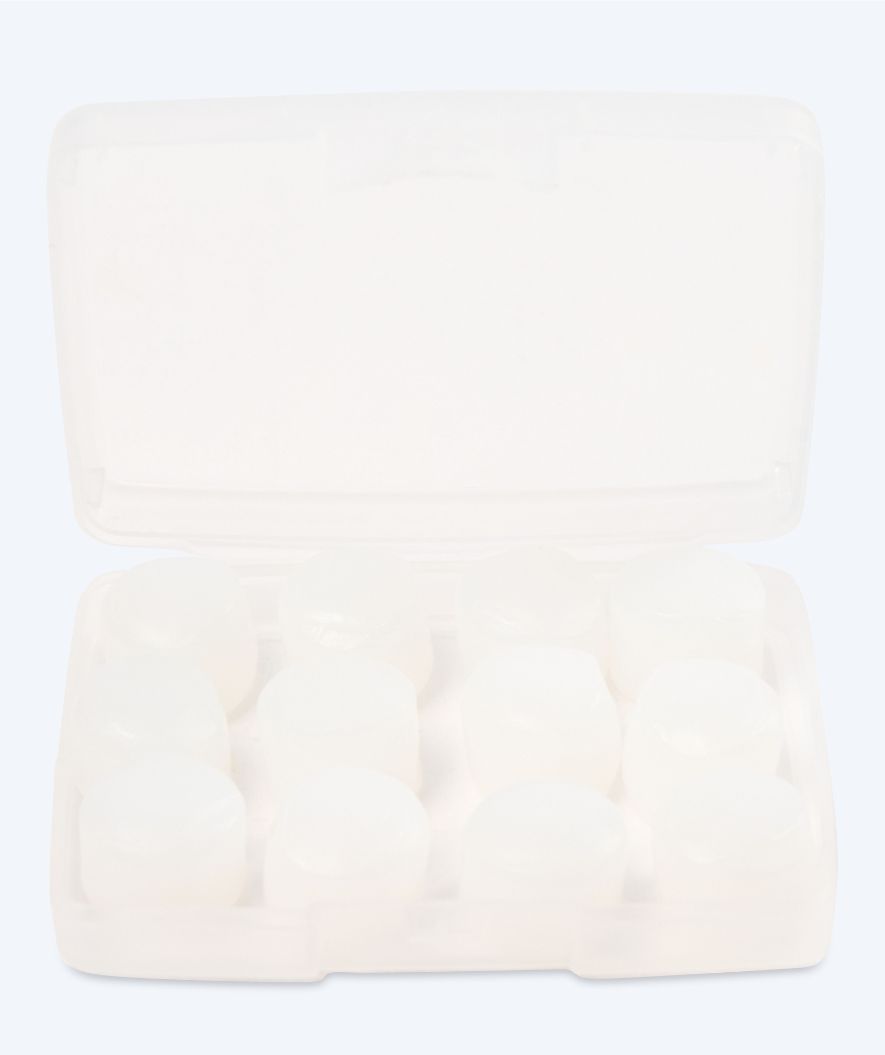 Watery korvatulpat aikuisille - Indra 6 paria - Läpinäkyvä