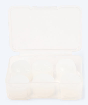 Watery korvatulpat aikuisille - Indra 3 paria - Läpinäkyvä