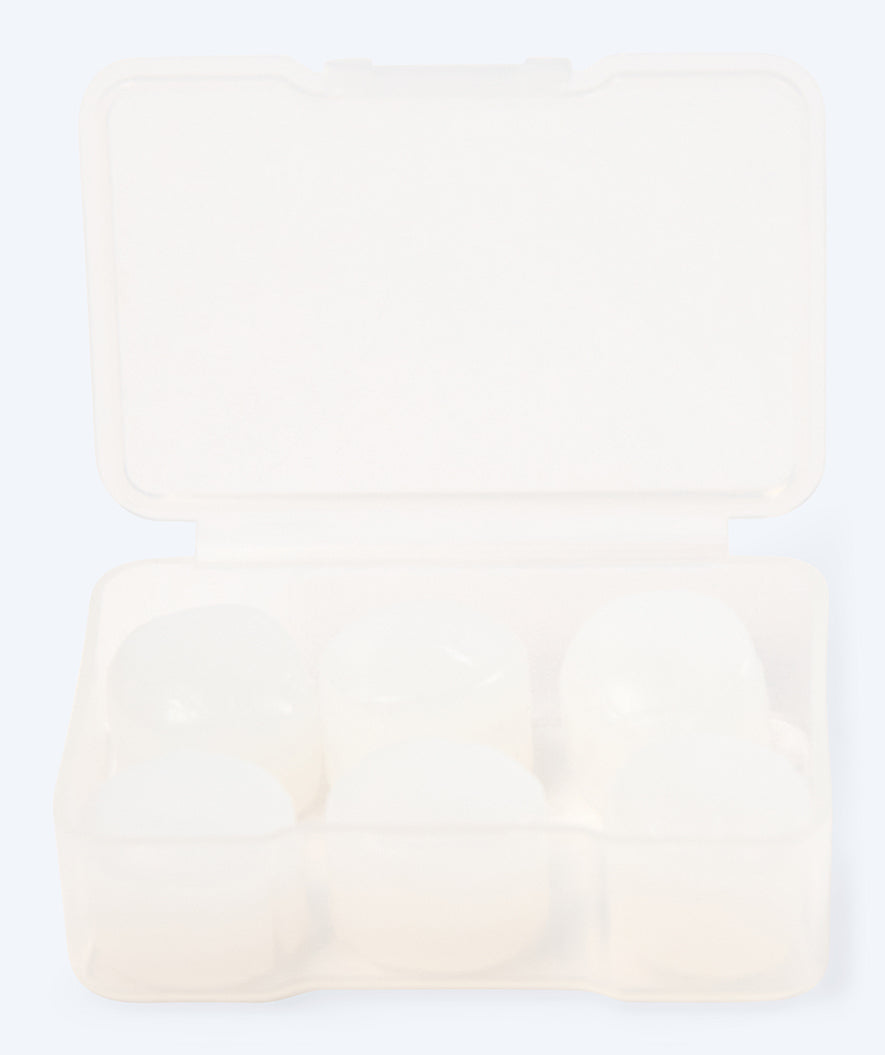 Watery korvatulpat aikuisille - Indra 3 paria - Läpinäkyvä