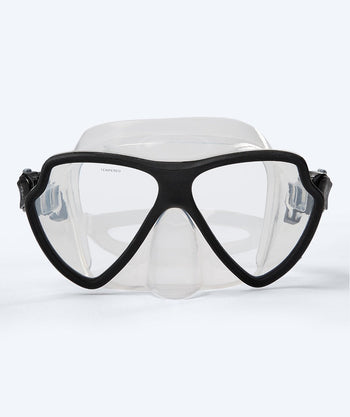 Watery sukellusmaski aikuisille (15+) - Itzel - Musta