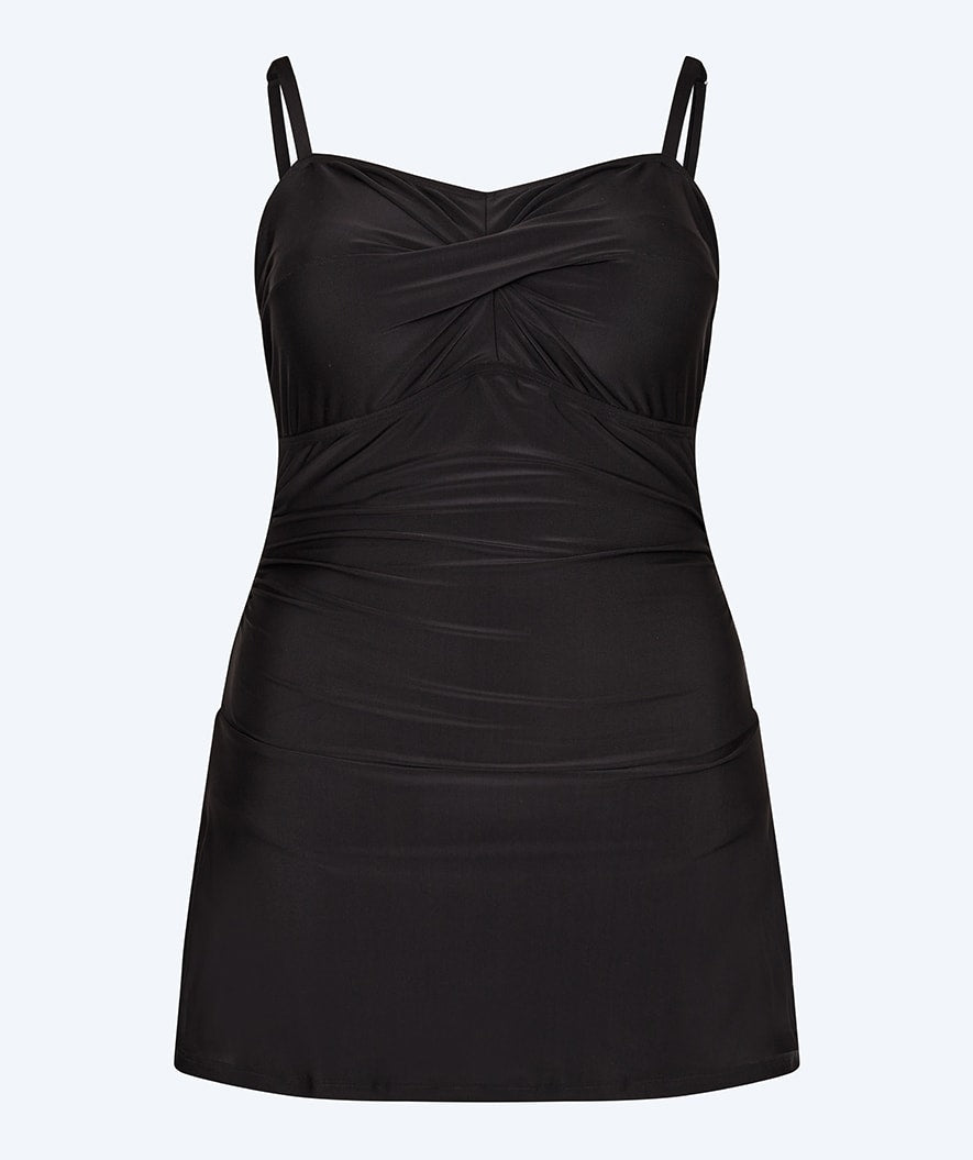 Watery uimapuku hameella naisille - Lana - Musta