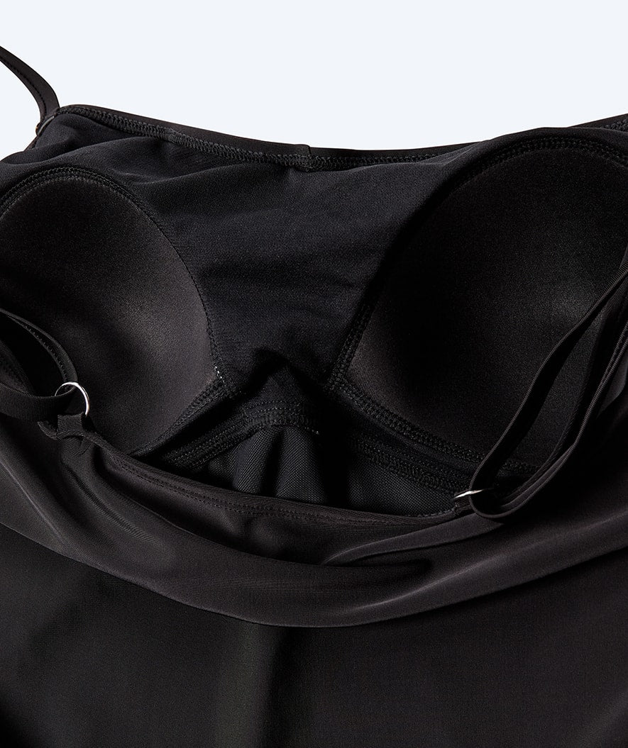 Watery uimapuku hameella naisille - Lana - Musta