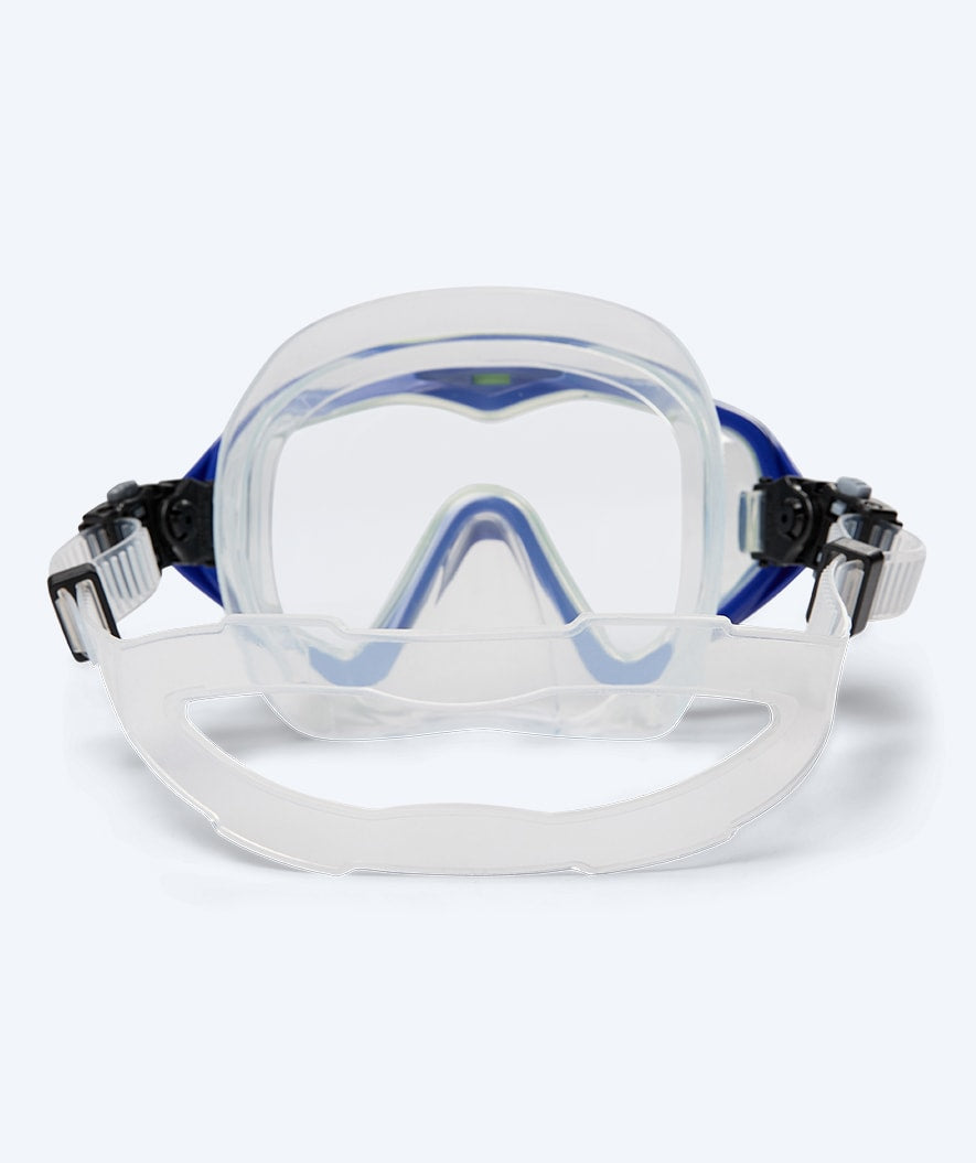 Watery Combo snorkkelisetti aikuisille (yli 15 vuotiaille) - Leach Pro - Sininen/keltainen