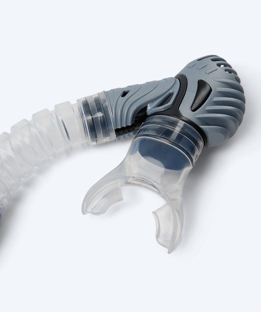 Watery Combo snorkkelisetti aikuisille (yli 15 vuotiaille) - Leach Pro - Sininen/keltainen