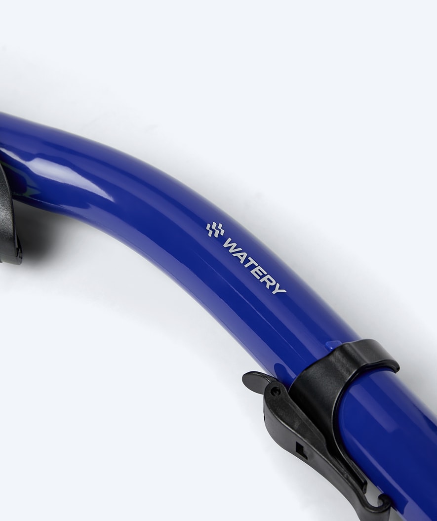 Watery Combo snorkkelisetti aikuisille (yli 15 vuotiaille) - Leach Pro - Sininen/keltainen