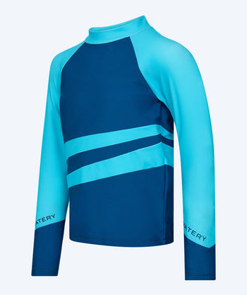 Watery UV-paita lapsille - Manami pitkähihainen Rashguard - Atlantic Blue