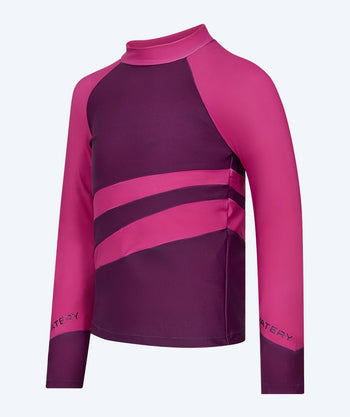 Watery UV-paita lapsille - Manami pitkähihainen Rashguard - Violetti