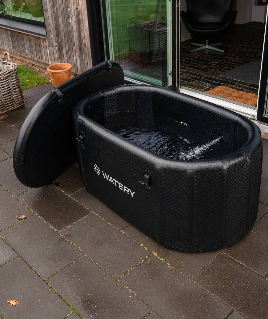 Watery ilmatäytteinen kylmäallas - Master - Musta