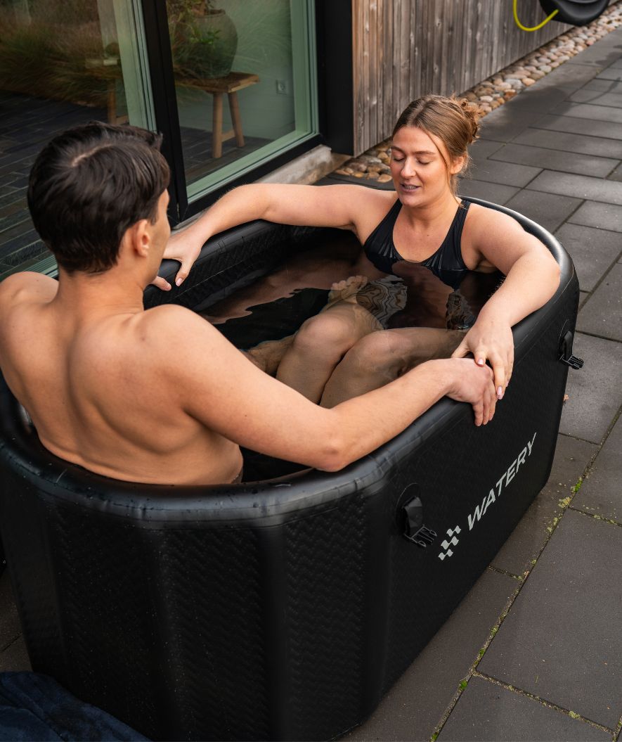 Watery ilmatäytteinen kylmäallas - Master - Musta