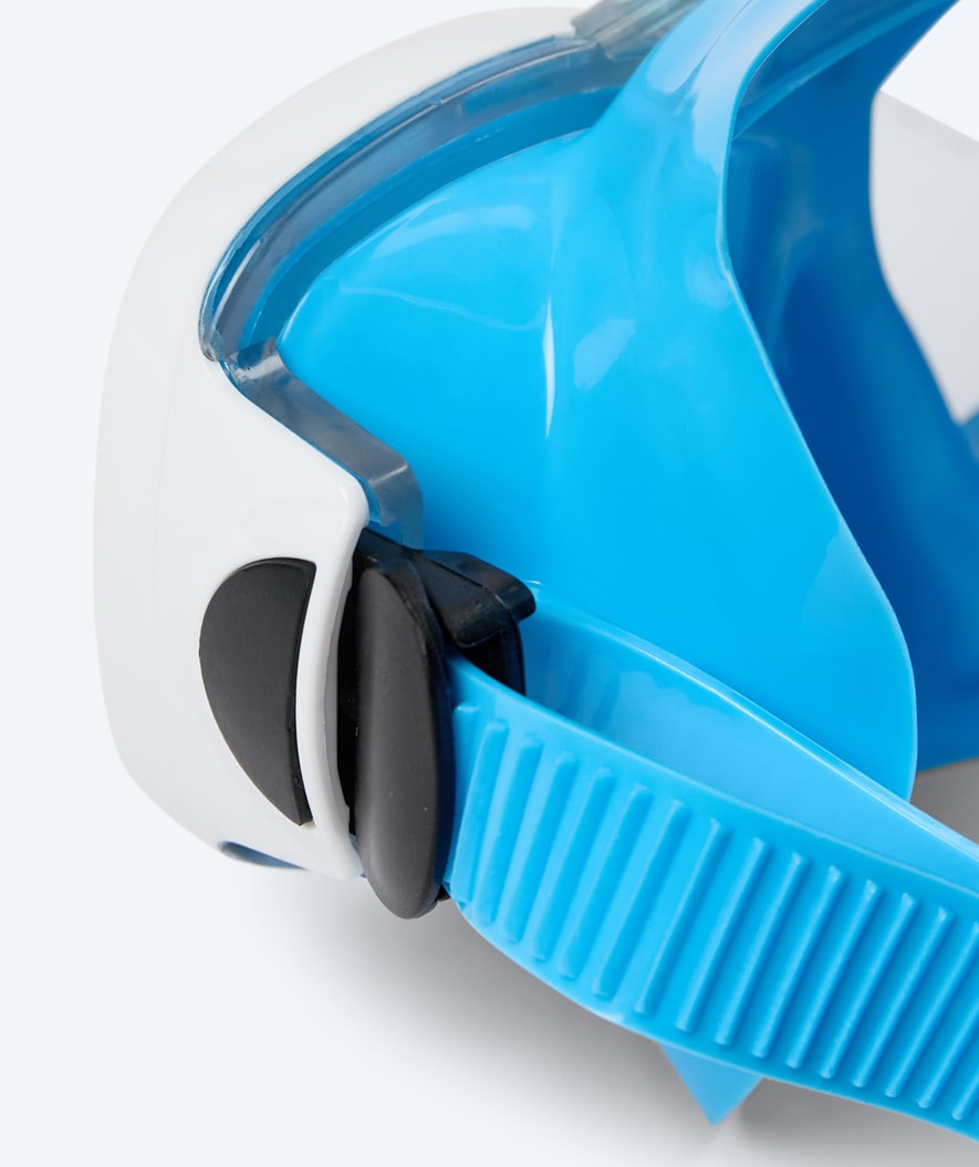 Watery sukellusmaski junioreille (8-15) - Misu - Sininen/valkoinen