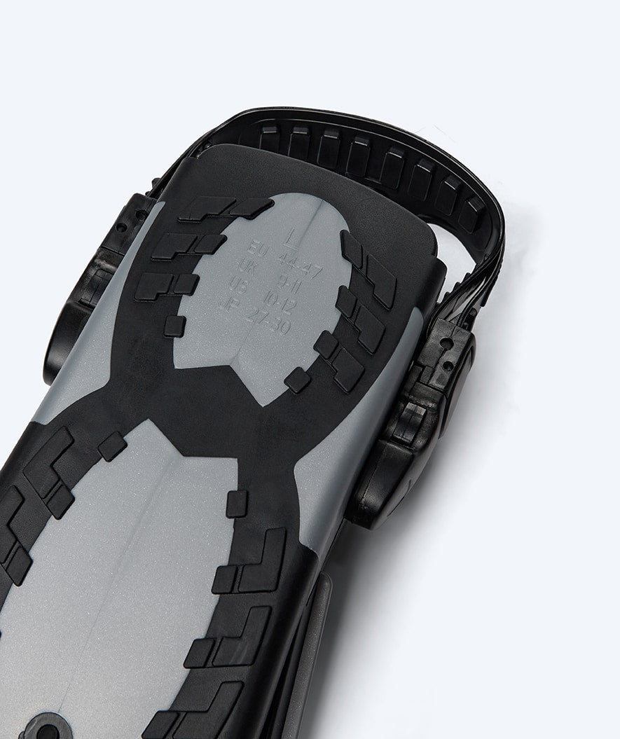 Watery sukellusräpylät aikuisille - Moonsoon - Harmaa/Musta