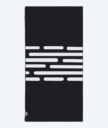 Watery mikrokuitupyyhe (160 x 80 cm) - Eco Nebraska - Musta