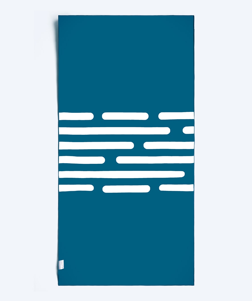 Watery mikrokuitupyyhe (160 x 80 cm) - Eco Nebraska - Sininen