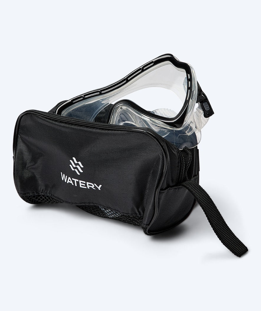 Watery sukellusmaski aikuisille (15 vuodesta alkaen) - Nebula - Musta