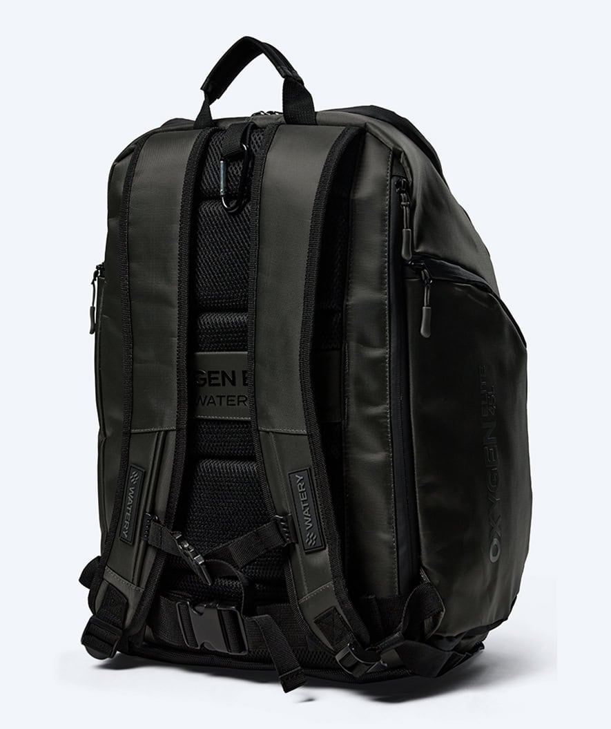 Watery uimakassi - Oxygen Elite 45L - Tummanvihreä