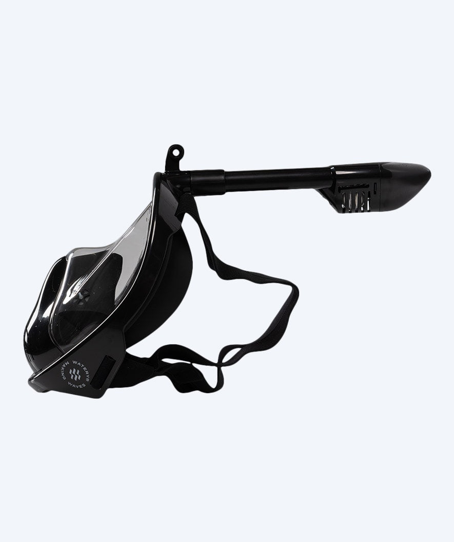 Watery kokokasvo sukellusmaski lapsille - Oxygen - Musta
