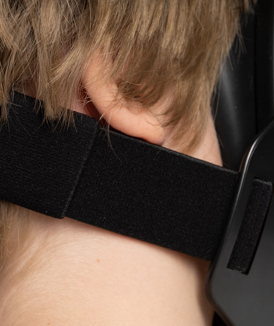 Watery kokokasvo sukellusmaski lapsille - Oxygen - Musta