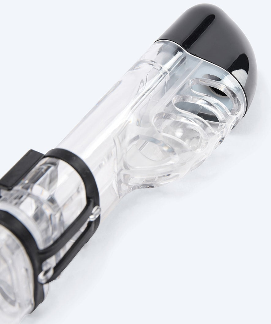 Watery kokokasvo sukellusmaski aikuisille - Pearl - Musta